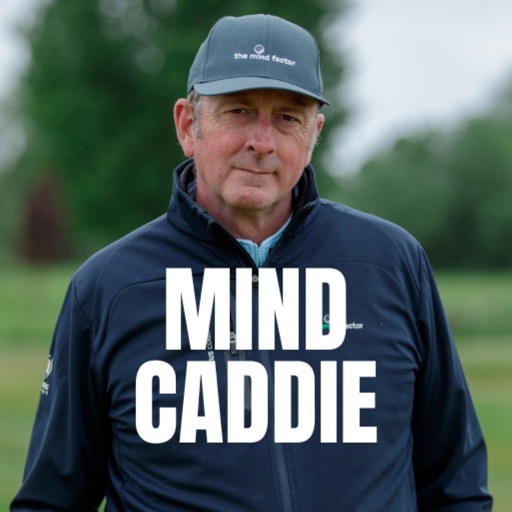 Mind Caddie app cover, golf mental coach by Karl Morris